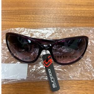 Sundog‎ Womens' Black  Prelude Sunglasses NWT